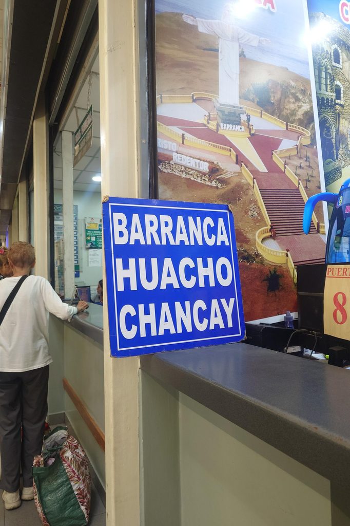 Book a ticket to Huacho from Lima at Plaza Norte Bus Terminal
