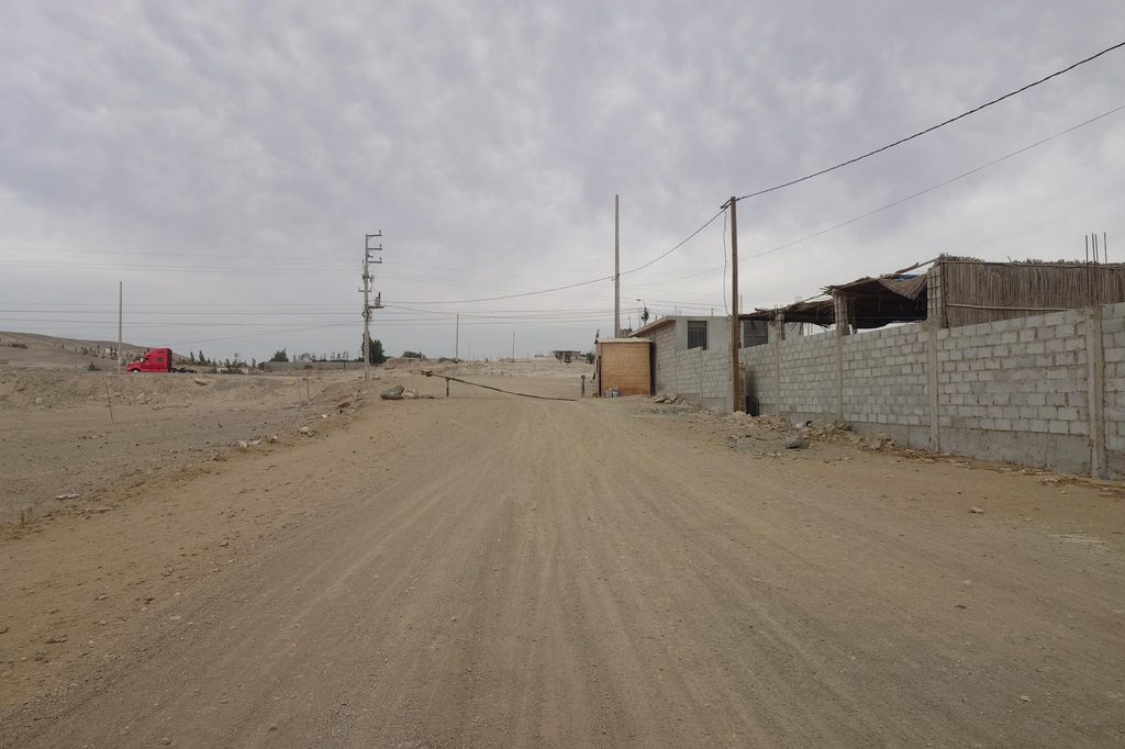 the road from bandurria to the main road